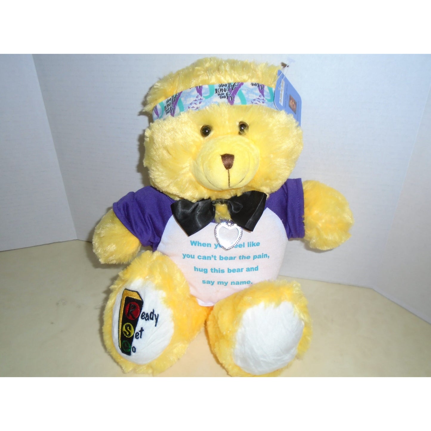 brian and briana yellow bear for fighting anxiety