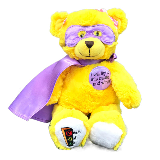 Ready Set Go 15" Anti-Addiction Superhero Bear Teaches Positive Self Esteem