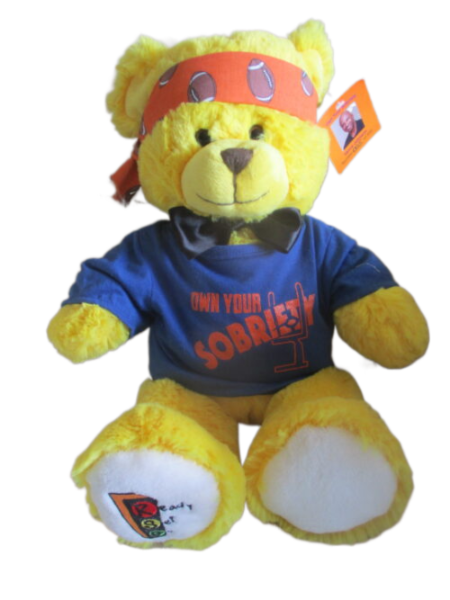 Ready Set Go Signed Limited Edition Vance Johnson Warrior Bear with Pendant & Certificate