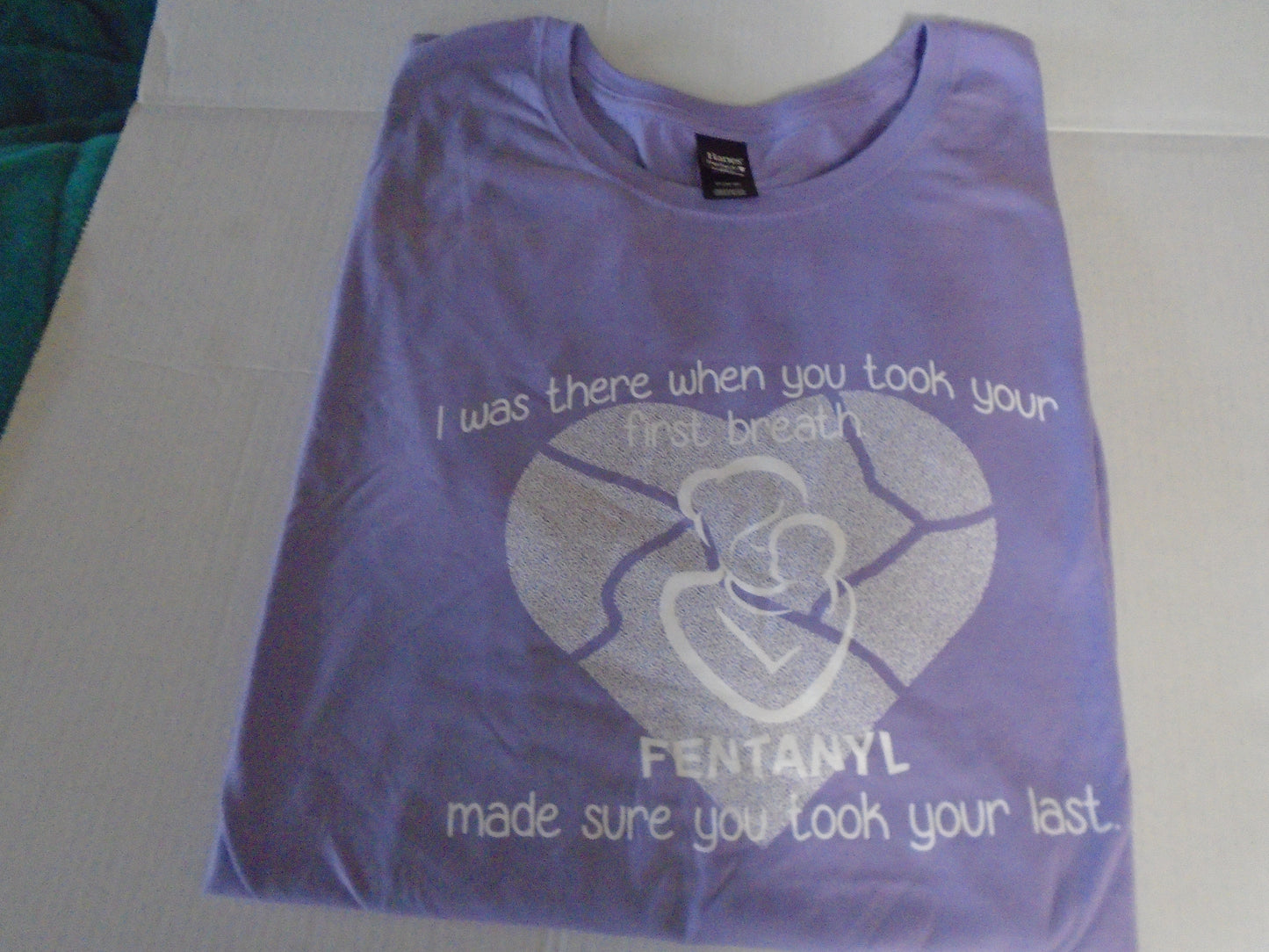 Women's Fentanyl Awareness T-Shirt Provides a Powerful Message
