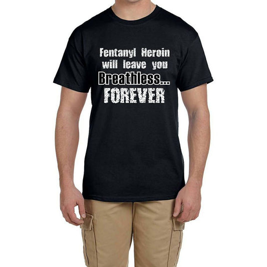Black Overdose Awareness T-Shirt with a Powerful Message